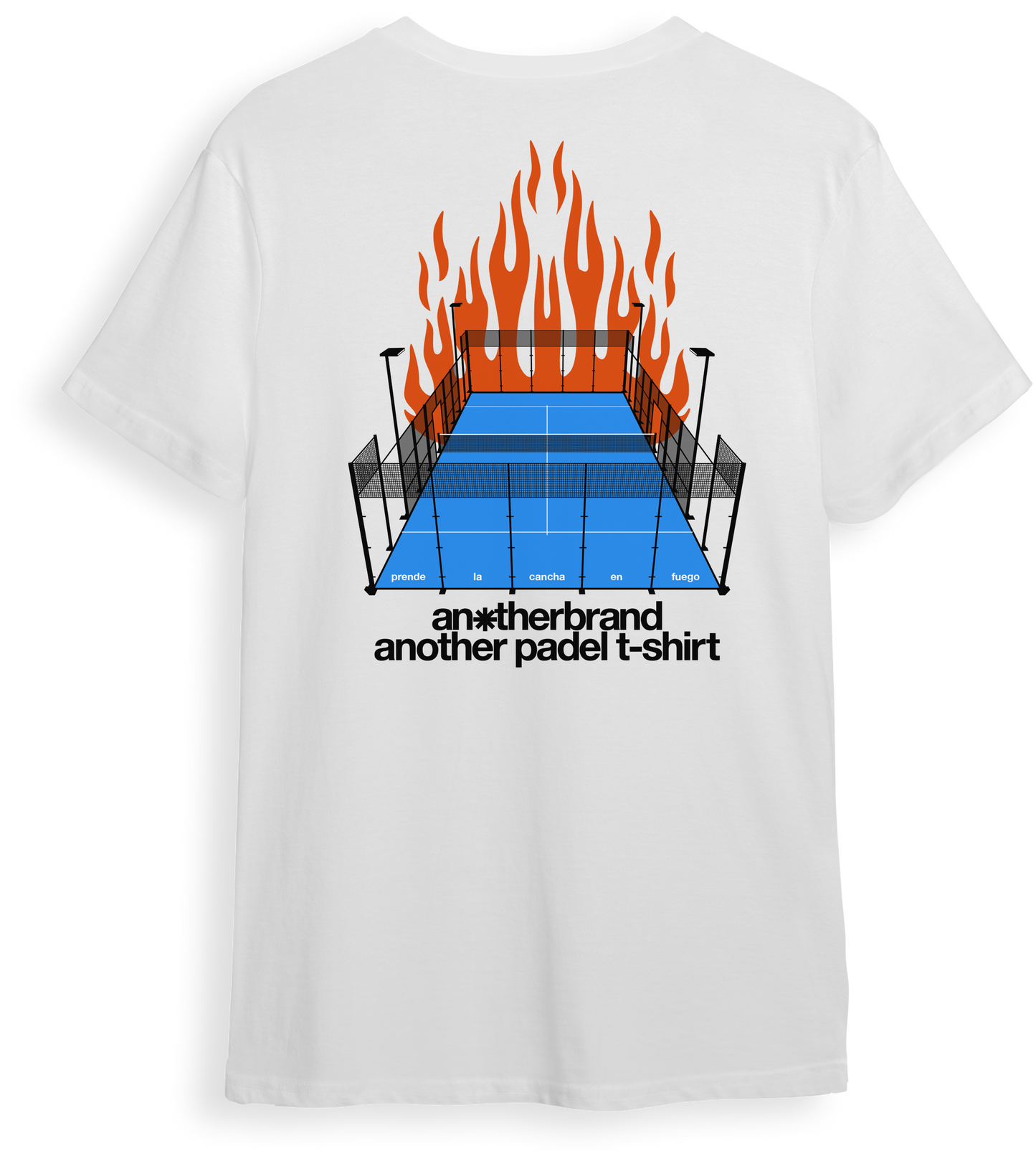 Prende la cancha en fuego - white