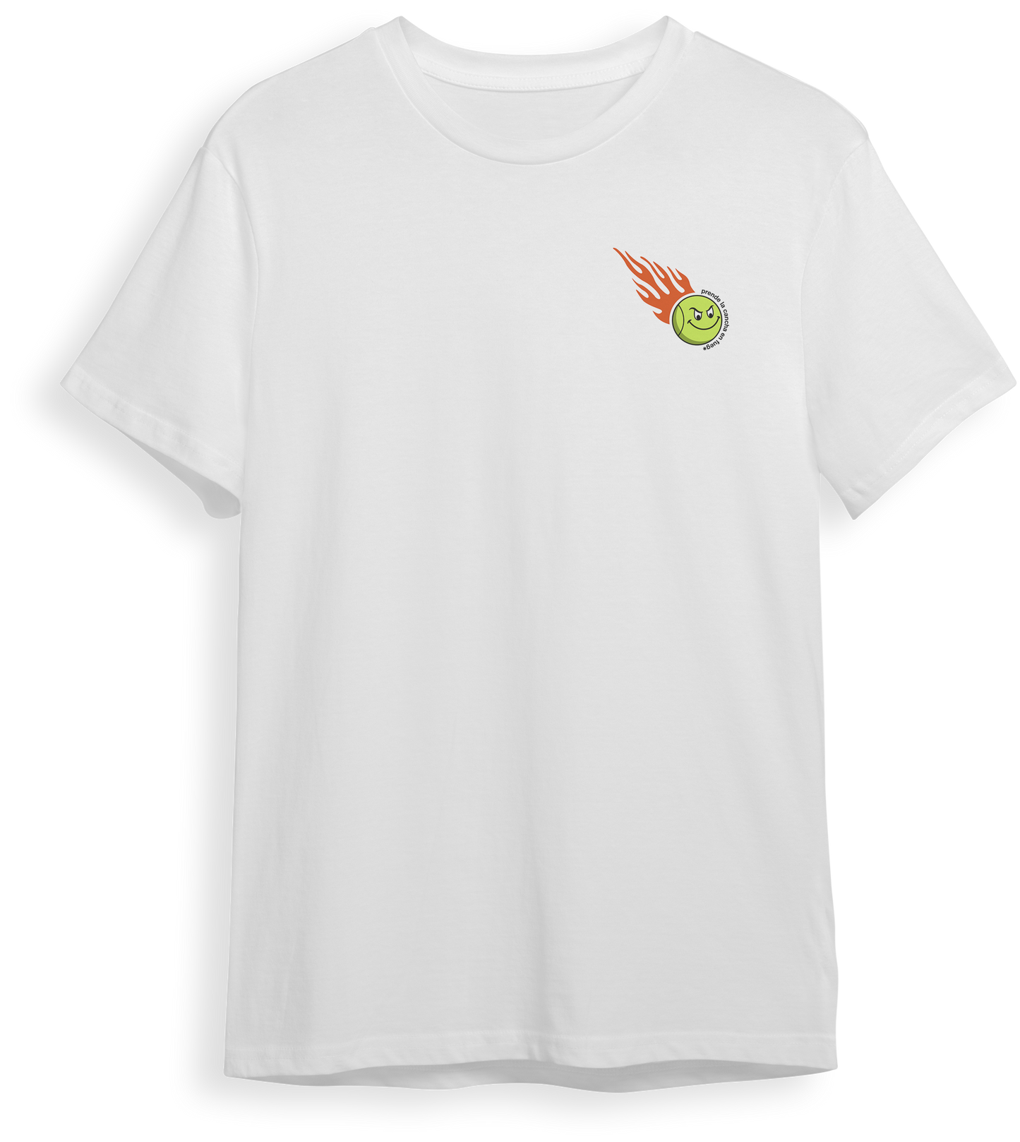Prende la cancha en fuego - white